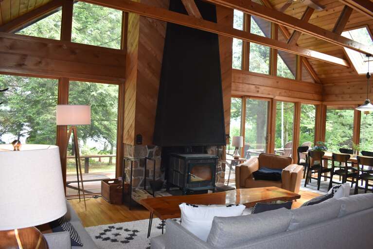 Great Room With Dining Area