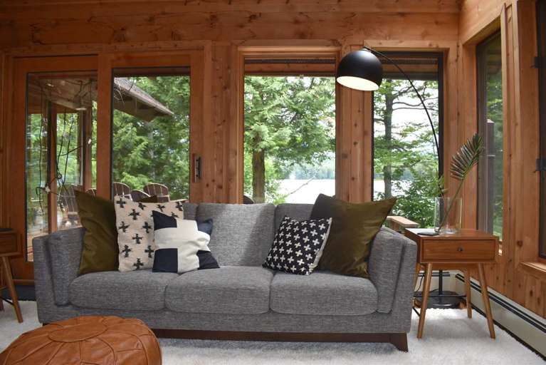 Family Room Views To Water