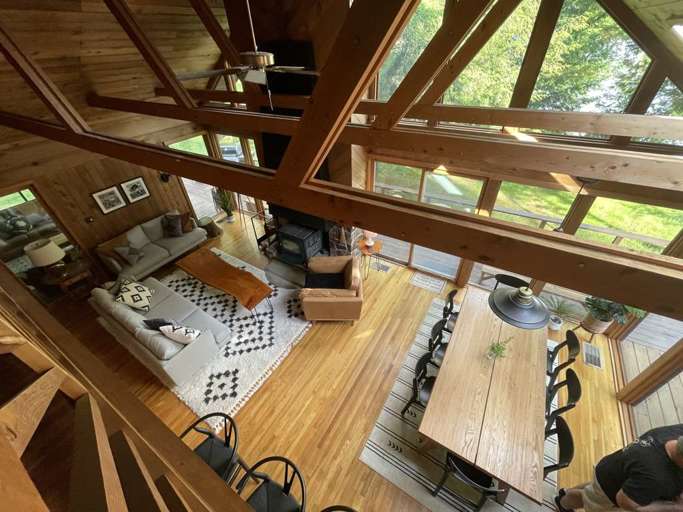 View Of Great Room From Loft