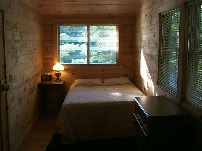 North Bedroom Looking Toward the Lake