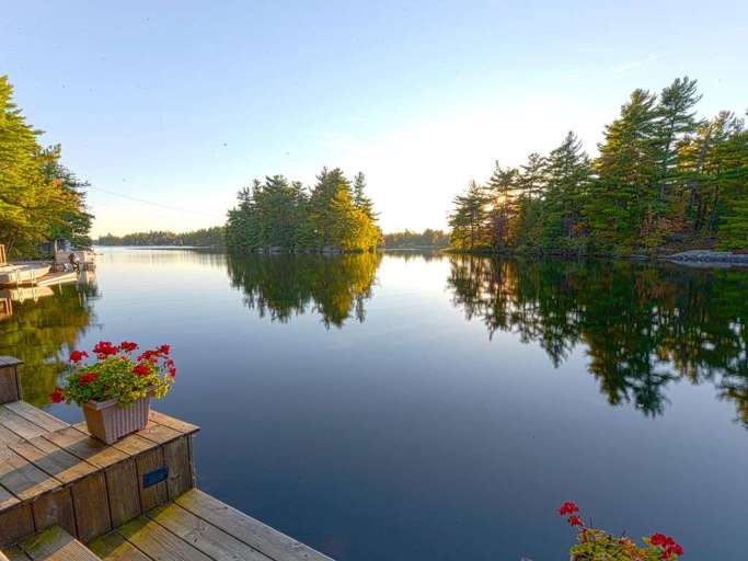 The Lake is Often Like Glass. The Lake is Often Like Glass.