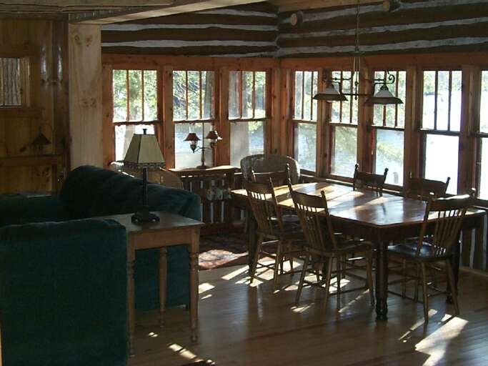 Partial View of Great Room overlooking the lake