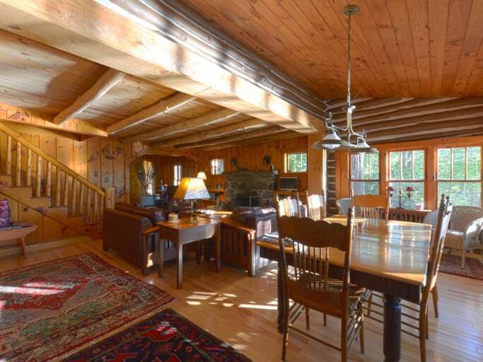 Great Room View from Lake Entrance.