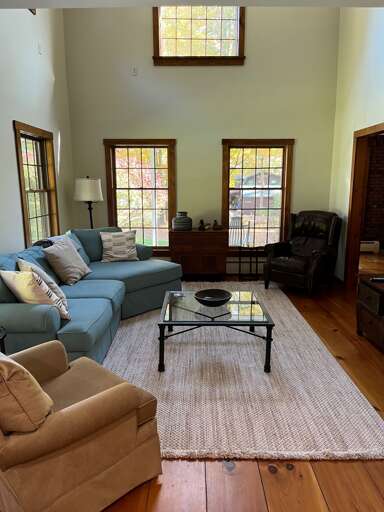 Living Room Bathed in Natural Light