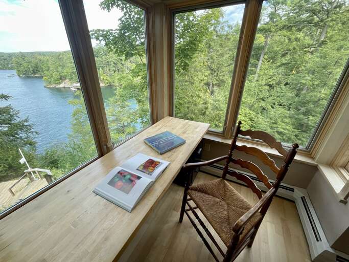 Work Desk in Master Bedroom
