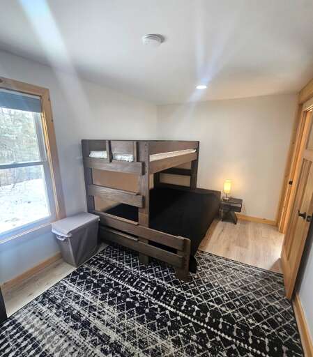 Downstairs Bunk Single Over Double