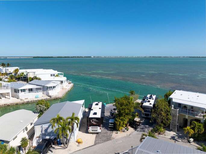 Seaside Units Surrounded By Serene Sea Scene