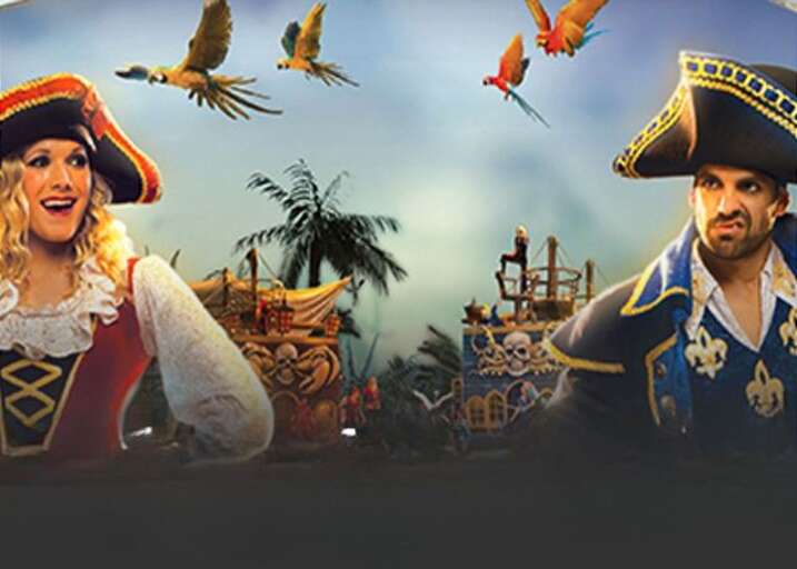 One Free Adult Admission INCLUDED with each Reservation to: Pirate's Voyage One Free Adult Admission INCLUDED with each Reservation to: Pirate's Voyage