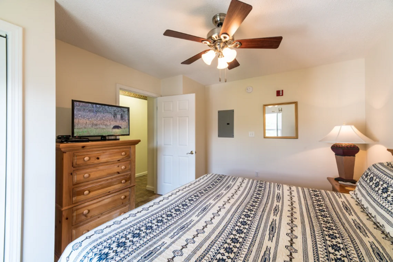 Primary Bedroom with King Bed, Cable TV and Wifi