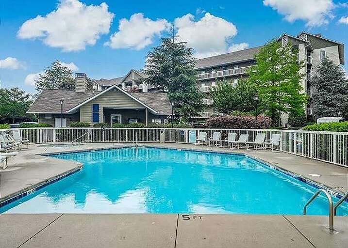 Outdoor Seasonal Resort Pool, Lazy River, and Hot Tub