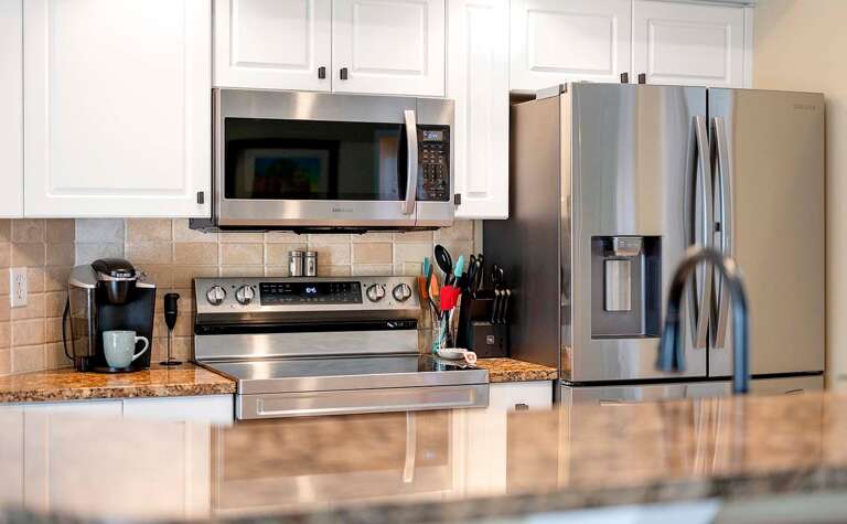 Enjoy a Kitchen with All Amenities Needed to Cook Meals