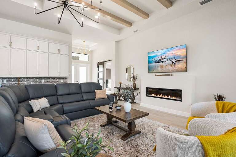 Relax and Enjoy this Open Floor Plan where Living and Entertaining is Combined
Smart TV and Electric Fireplace