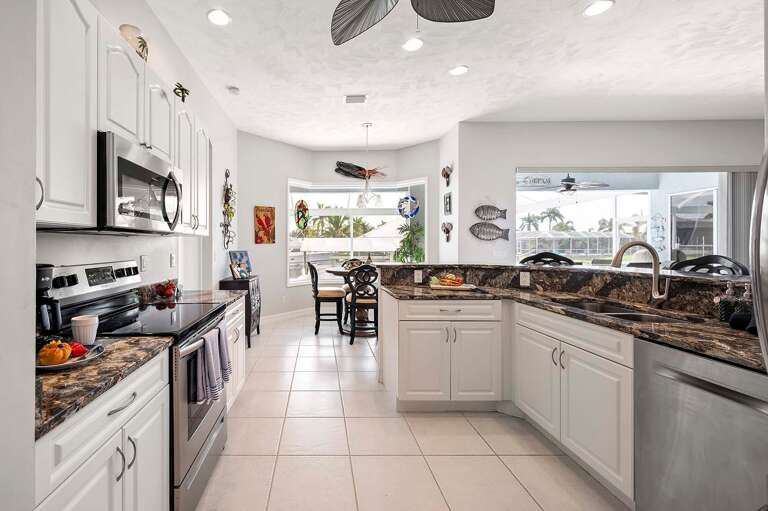 Modern Kitchen with Stainless Appliances