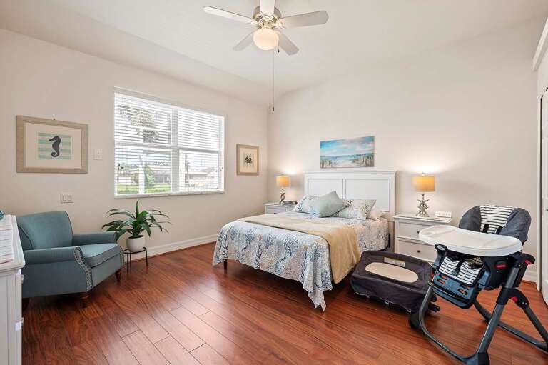 Guest Bedroom Suite with Queen Bed (High Chair and Pack and Play Available)