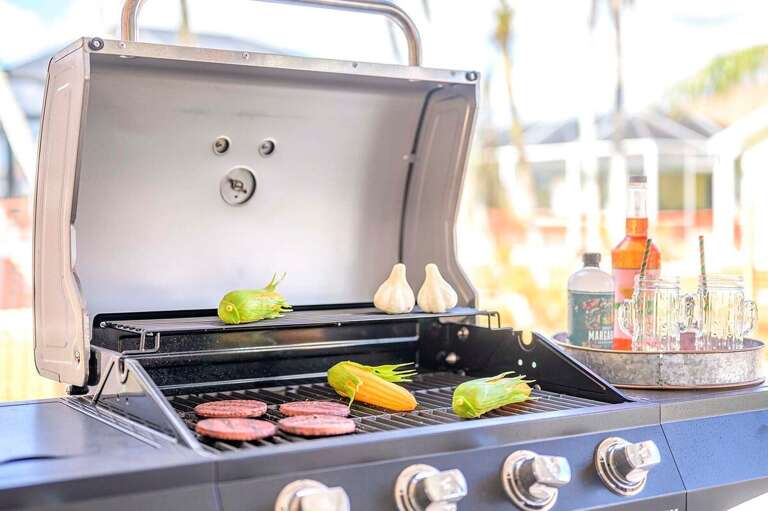 Propane Gas Grill Provided