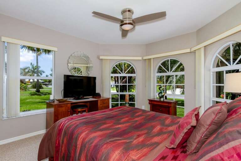 Full Bedroom with Garden View