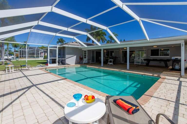 Plenty of lounge space on the Over Sized Pool Deck