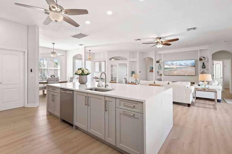 Highlight of the Home is the Brand New Kitchen with Large Center Island