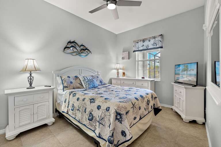Guest Bedroom with Garden View
