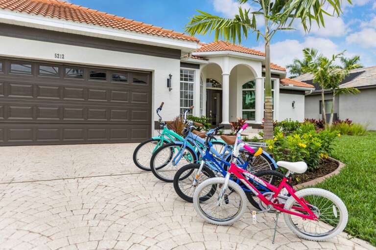 Explore the Neighborhood via Bike on the many Bicycle Trails