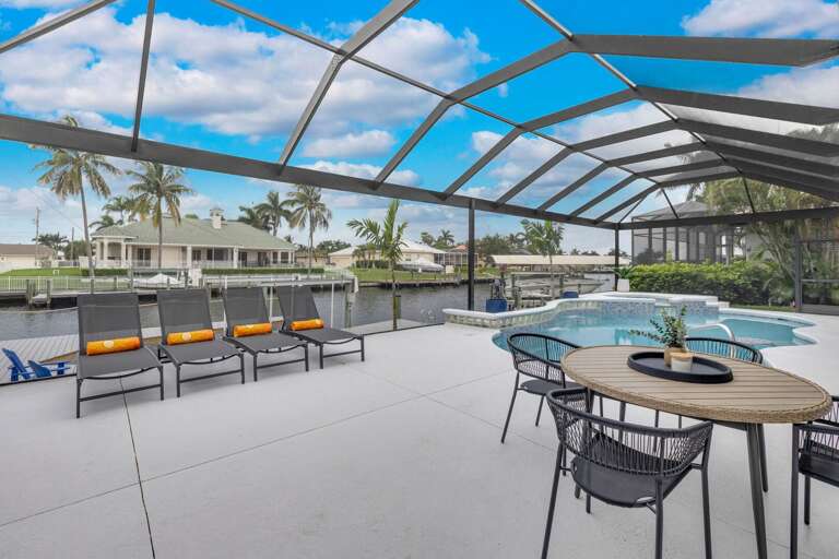 Relax and Enjoy the Western Facing Pool that offers Sun all Day