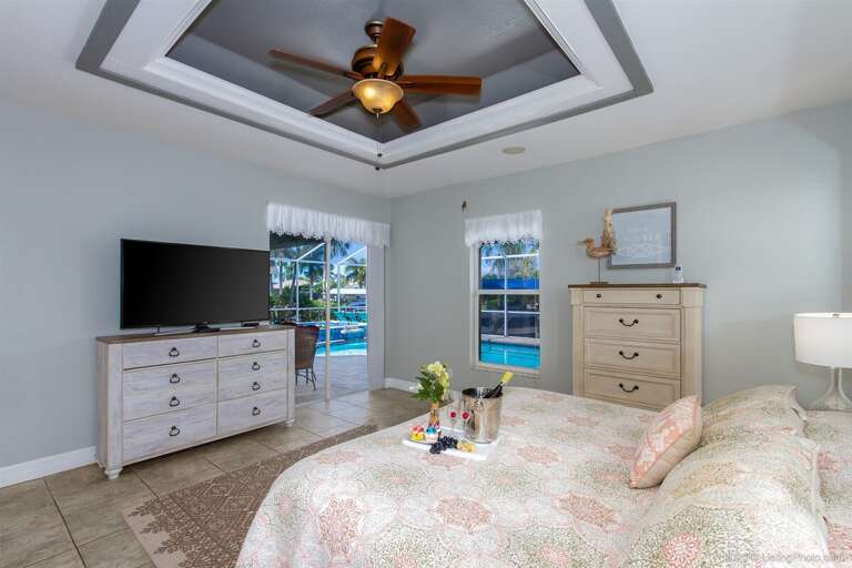 Main Bedroom with Access to the Lanai