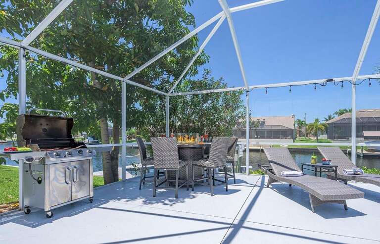 BBQ Area and High Top Conversation Space