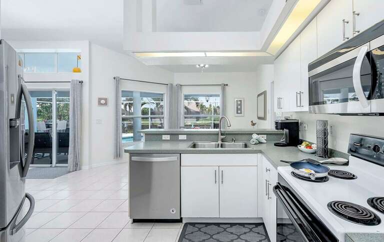Kitchen with Stainless Appliances