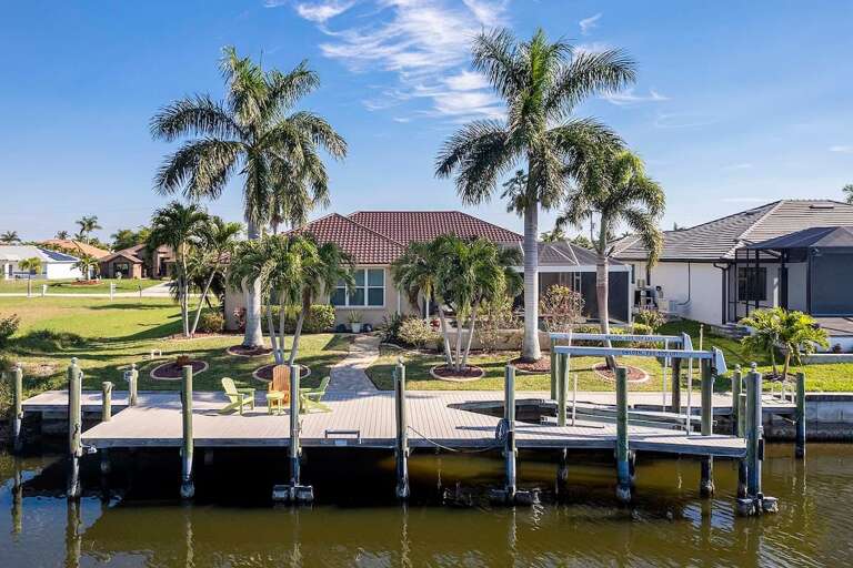 Boat Dock and Boat Lift at Bella Vida with Gulf Access