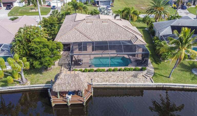 Villa Bellevue Birds Eye View