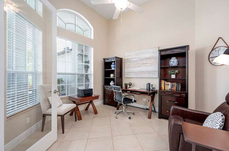 Den with Office