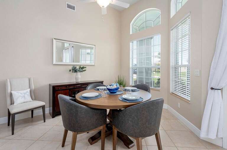 Dining Area with Garden View