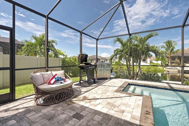 Bliss on the Bay Provides a Propane BBQ for your Grilling Needs. Steak Anyone?
