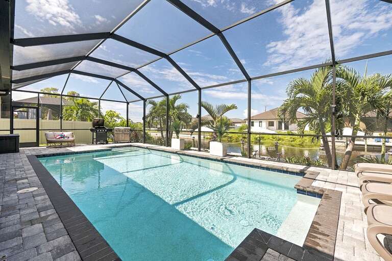 Pool Area with Plenty of Space to Spread Out