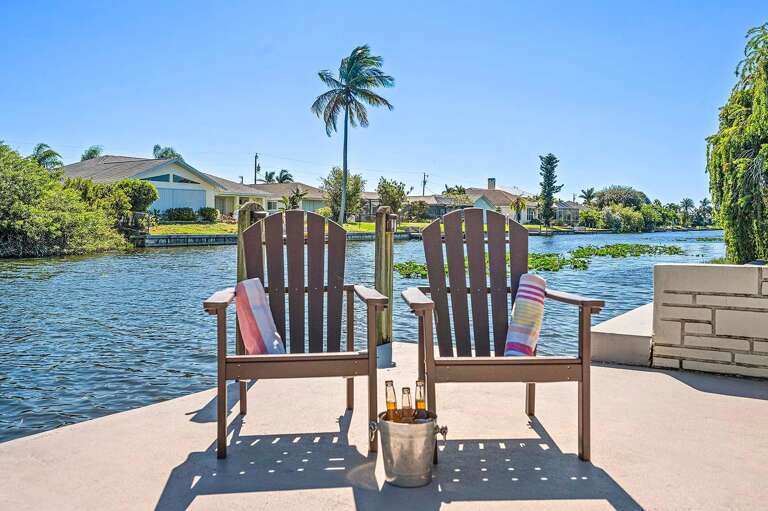 Enjoy Your Morning Coffee on this Beautiful Dock for some Amazing Sunrises
