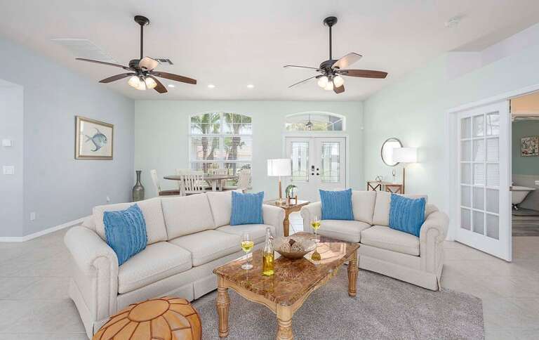 Comfortable Couches Invite You to Relax