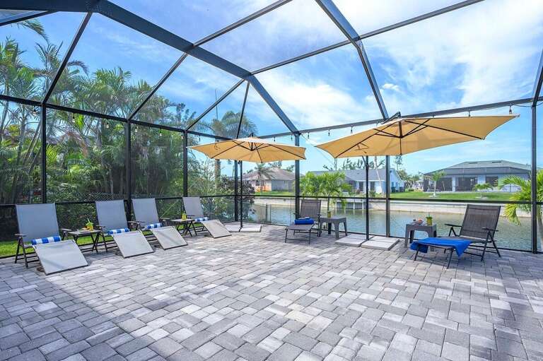 Variety of Sun Lounges for Sunbathing or Relaxing
