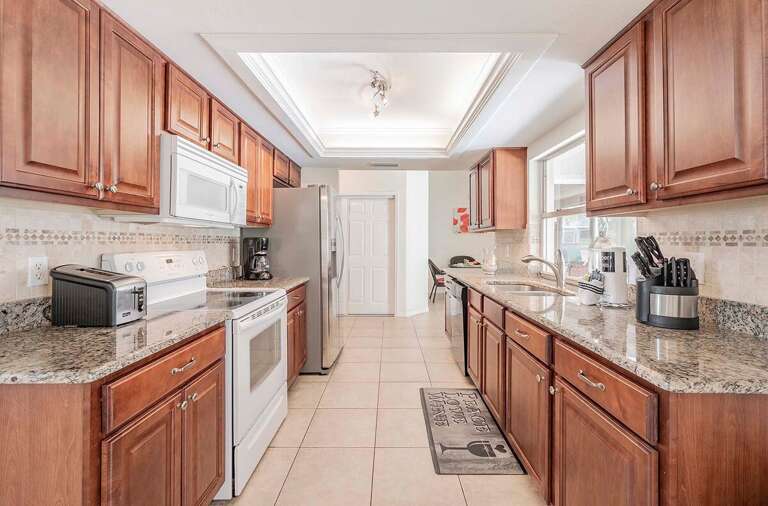 Great Galley Style Kitchen