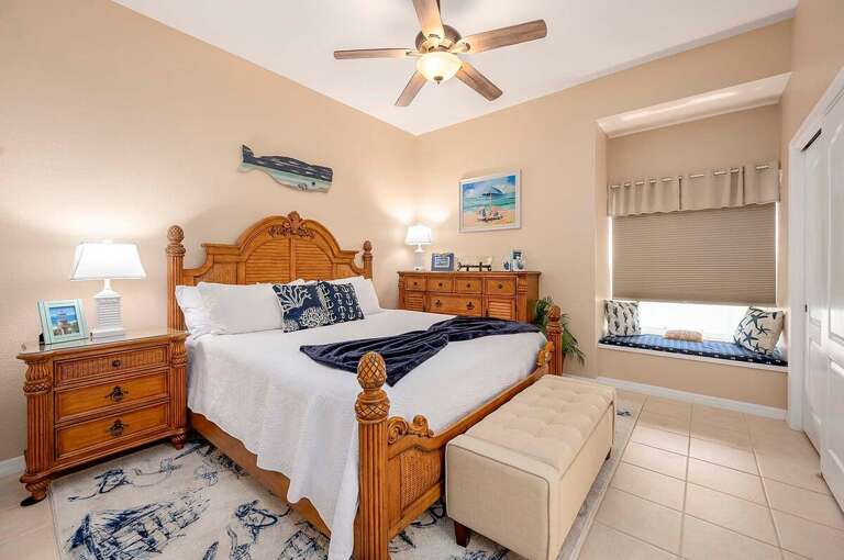 King Bedroom with Garden View
