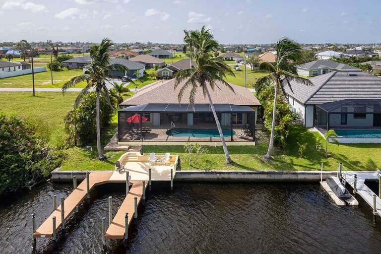 Back Elevation of Breezy Palms
