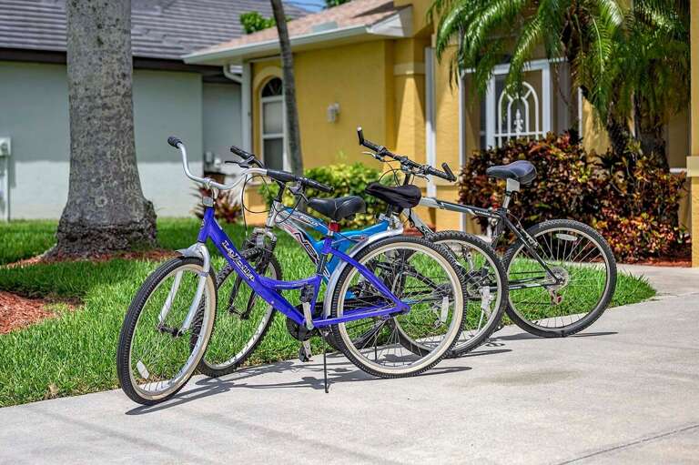 The Neighborhood is Fantastic for Bicycle Rides or Walks (Use at your Own Risk)