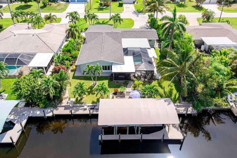 Aerial View of Bungalow Breeze