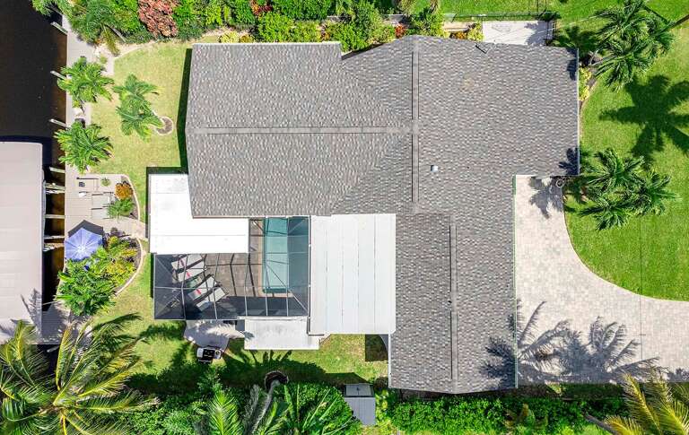 Aerial View of Bungalow Breeze