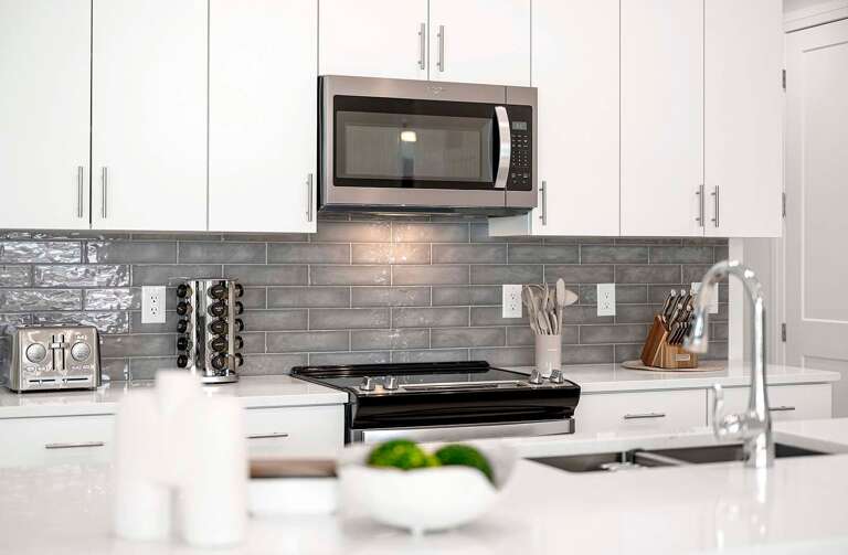 Modern Stainless Appliances and Fully Equipped Kitchen