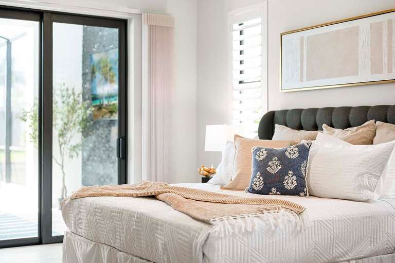 Relax and Enjoy the Waterview from your Bed