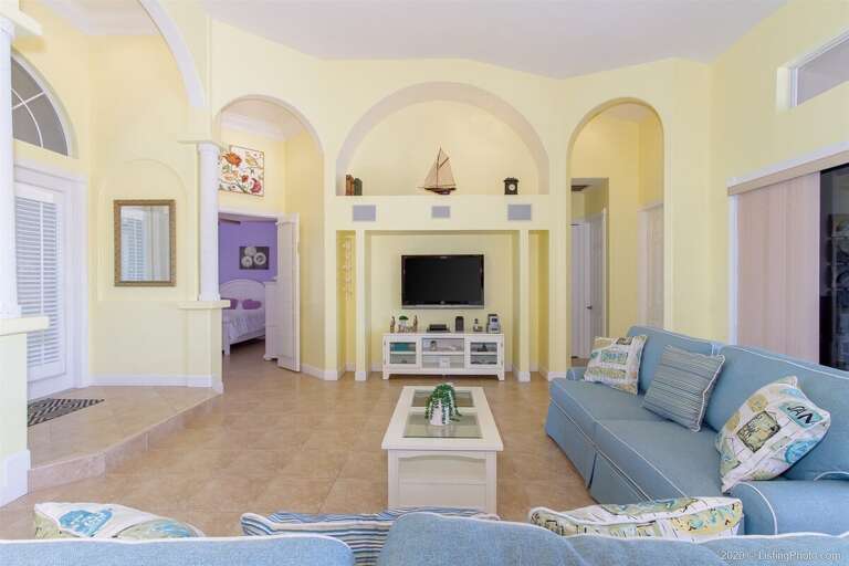Open Concept Floor Plan with Living Room being the Center of the Home