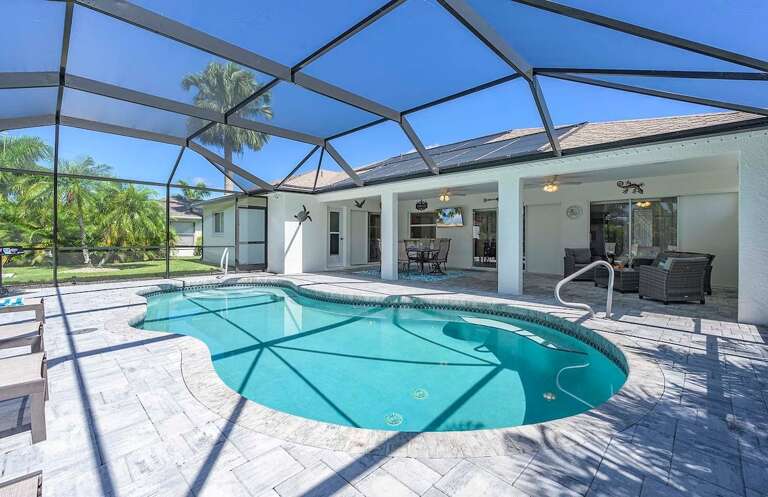 Cape Haven has a Southern Facing Pool for Plenty of Sun
