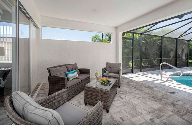 Lounge Space for Conversation and Reading