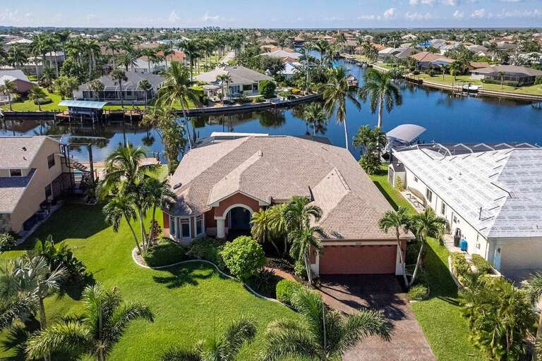 Aerial View of Cape Vista from the Entrance
