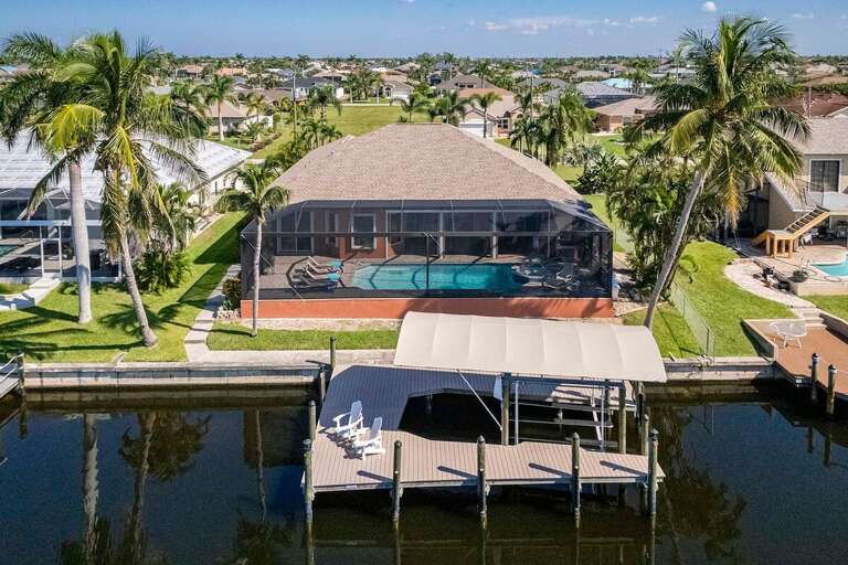 Aerial View of Cape Vista from the Water